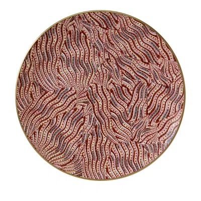 BERNARDAUD BRAQUENIE SERVICE PLATE