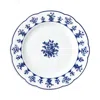Bernardaud Chateaubriand Blue Bread And Butter Plate In White
