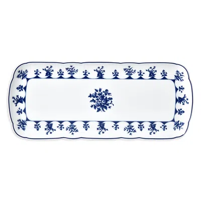Bernardaud Chateaubriand Couleur Rectangular Tray In Blue