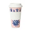Bernardaud Chateaubriand Pink Travel Mug In Pink