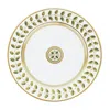 Bernardaud Constance Bread & Butter Plate In Green/gold