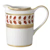 Bernardaud Constance Creamer In Red/gold