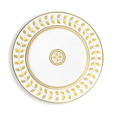 Bernardaud Constance Dinner Plate In Gold
