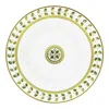 Bernardaud Constance Open Vegetable Dish In Green/gold