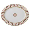 Bernardaud Constance Oval Platter, 15 In White