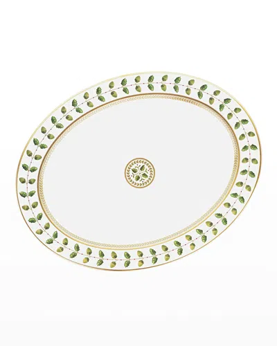 Bernardaud Constance Oval Platter, Large In White