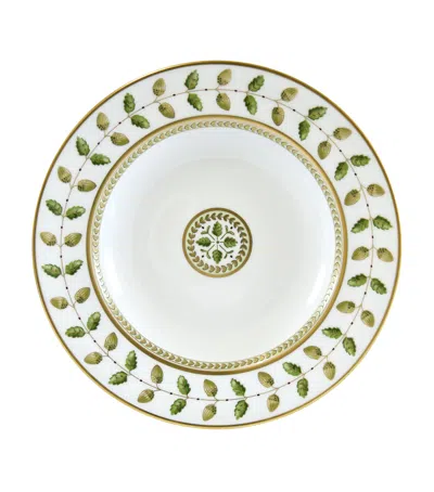 Bernardaud Constance Rimmed Soup Plate In White