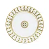 Bernardaud Constance Bread & Butter Plate In Green/gold