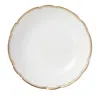 Bernardaud Coupe Soup Plate In White/gold