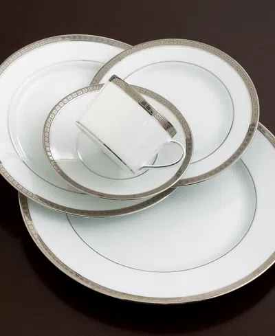 Bernardaud Dinnerware, Athena Platinum Full Rim Design Accent Salad Plate In No Color