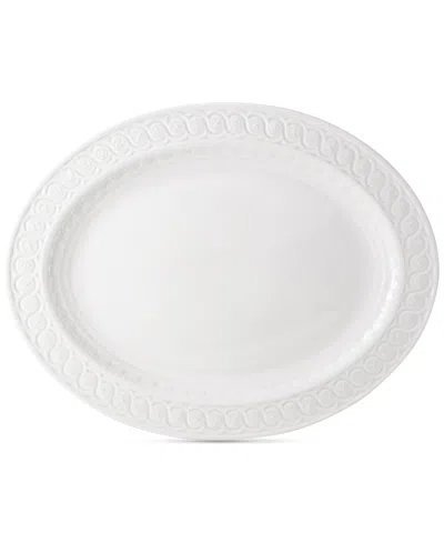 Bernardaud Dinnerware, Louvre Oval Tart Platter, 13"
