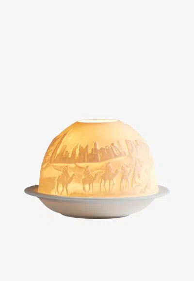 Bernardaud Dubai Porcelain Votivelight In Sand