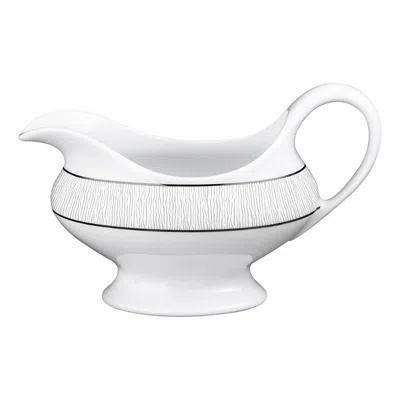 Bernardaud Dune Gravy Boat In White