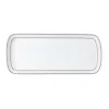 Bernardaud Dune Rectangular Cake Platter, 14 In White