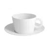 Bernardaud Ecume Breakfast Saucer In White