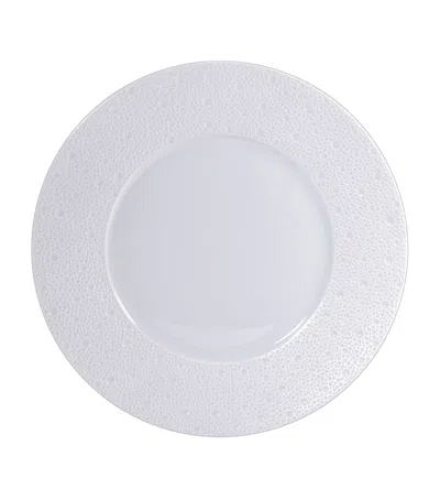 Bernardaud Ecume Dinner Plate In White