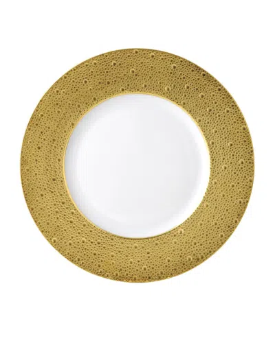 Bernardaud Ecume Gold Charger Plate In Multi