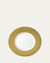 Bernardaud Ecume Gold Charger Plate In White, Gold