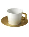 Bernardaud Ecume Gold Cup In Multi