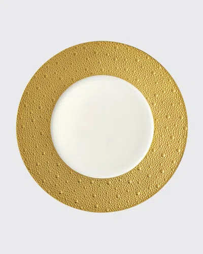 BERNARDAUD ECUME GOLD DINNER PLATE