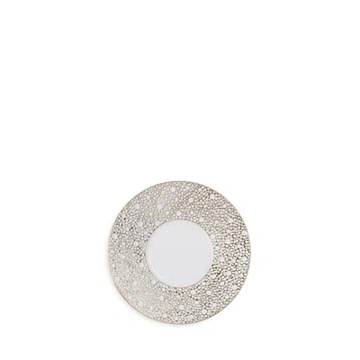Bernardaud Ecume Mordore Saucer In White