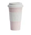 Bernardaud Ecume Nomad Travel Mug In Pink