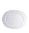 Bernardaud Ecume Oval Platter In White