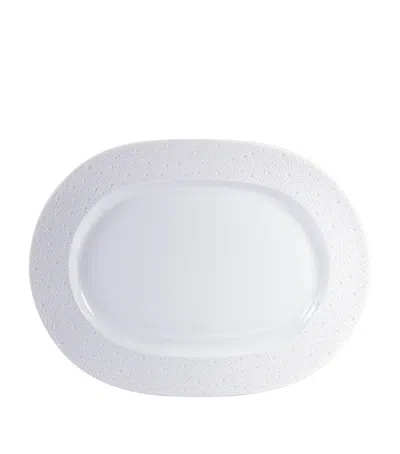 BERNARDAUD ECUME OVAL PLATE