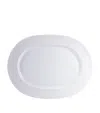 Bernardaud Ecume Oval Platter In White