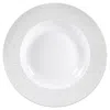 Bernardaud Ecume Perle Rim Soup Plate In White