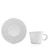Bernardaud Ecume Perle Tea Saucer In Pearl