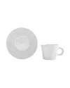 BERNARDAUD ECUME PERLE TEA SAUCER PLATE,PROD243350714