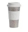 Bernardaud Ecume Platinum Nomad Travel Mug In Multi