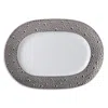 Bernardaud Ecume Platinum Relish Dish