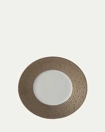 Bernardaud Ecume Platinum Salad Plate In Multi
