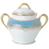 Bernardaud Eden Sugar Bowl In Turquoise