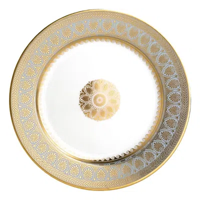 Bernardaud Elysee Salad Plate In Blue/gold