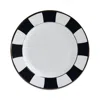 Bernardaud Galerie Royale Bleu Nuit Bread & Butter Plate In Black