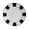Bernardaud Galerie Royale Bleu Nuit Dinner Plate In White