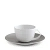 Bernardaud Gouttes D'argent After Dinner Saucer In Platinum