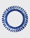 Bernardaud In Bloom Dinner Plate In White/blue