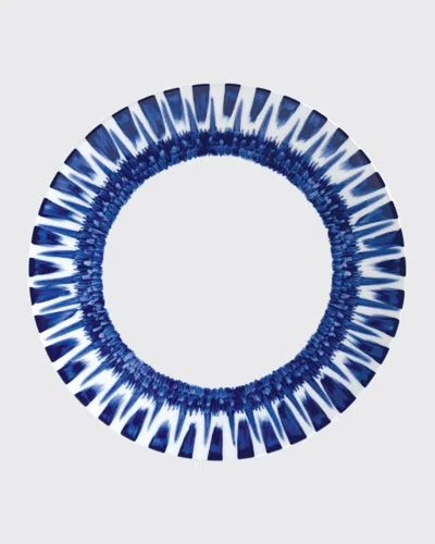Bernardaud In Bloom Dinner Plate In White/blue