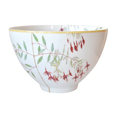 Bernardaud Jardin Indien Salad Bowl In Floral