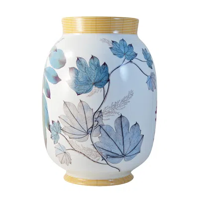 Bernardaud Jardin Indien Toscan Vase In Floral