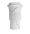 Bernardaud Kistune Nomad Travel Mug In White