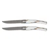 Bernardaud Kintsugi Silver Table Knives, Set Of 2