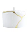 Bernardaud Kintsugi Sugar Bowl In Gold