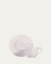 Bernardaud Louvre Coffee Cup In White