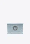 Bernardaud Louvre Desk Clock In White