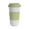 Bernardaud Louvre Porcelain Travel Mug In Green